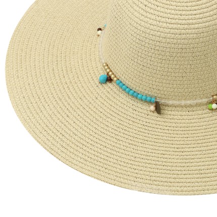 Ψάθινο Καπέλο Με Χάντρες... 2