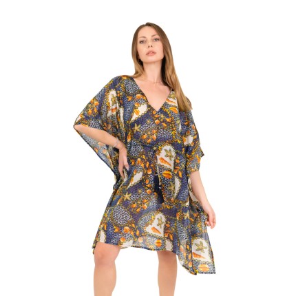 Kaftan dress with seashell... 2