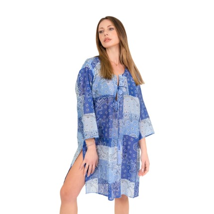 Kaftan dress with lachouri...