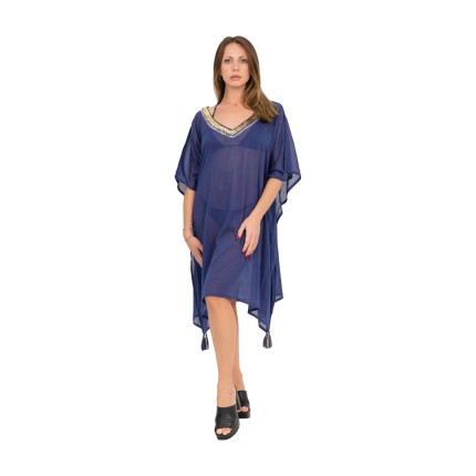 Kaftan dress with sequins... 2