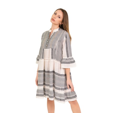 Mini Dress with Geometrical... 2