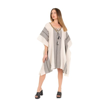 Kaftan dress midi White...