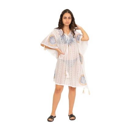 Kaftan mini with embroidery...