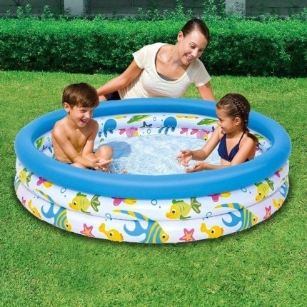 Φουσκωτή Πισίνα Με Ψαράκια 2