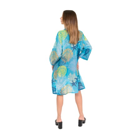 Midi πουκαμίσα με μοτίβο... 2