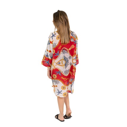 Midi shirt dress with... 2