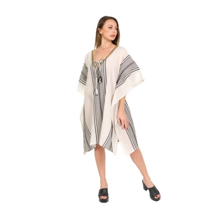 Kaftan dress midi White... 2