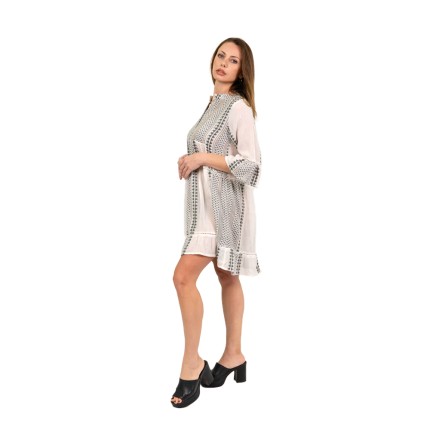 Mini Dress with Geometrical... 2