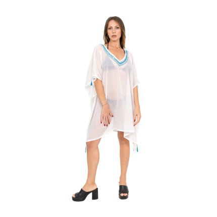 Kaftan dress with sequins... 2