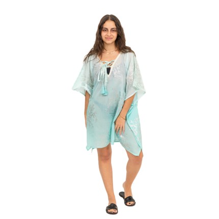 Kaftan dress with gold -... 2