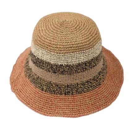 Straw Hat With Moldable Wire