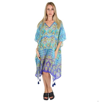 Καφτάνι midi σε Διάφορα Σχέδια 2