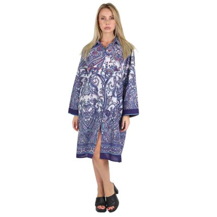 Maxi shirt dress