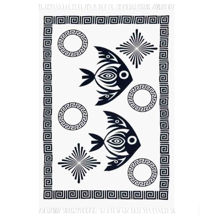 Kαλοκαιρινή Πετσέτα Ψάρι Με...