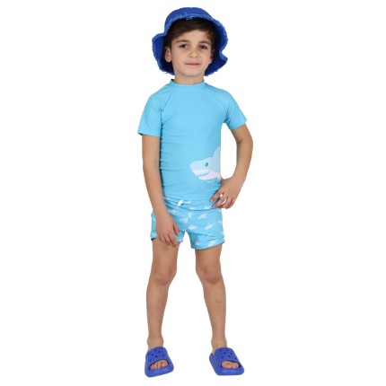 Boy's Swimwear Light Blue... 2