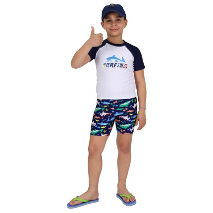 Boy's Swimwear With Shark 2