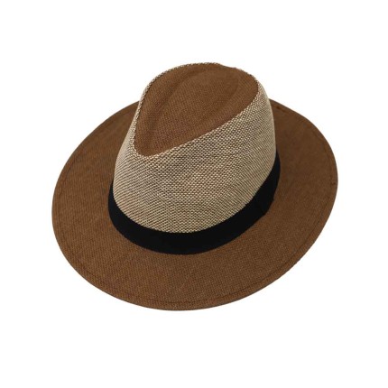 Panama Type Straw Hat With...