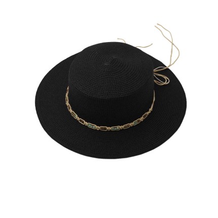 Women's Straw Hat Beaded
