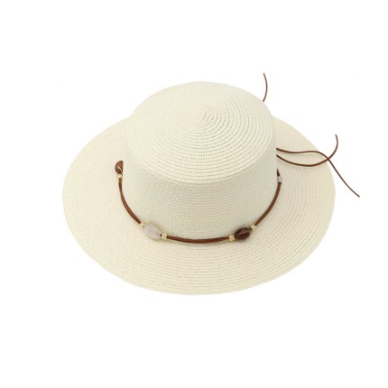 Women's Straw Hat Beaded