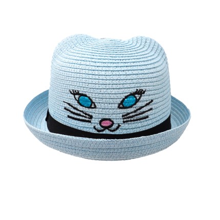 Children's Straw Hat Cat...