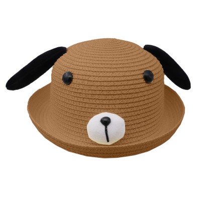 Children's Straw Hat Dog... 2