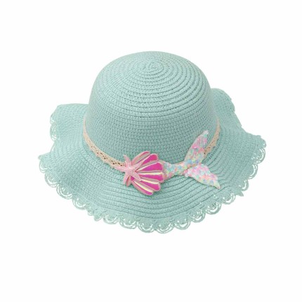 Παιδικό Ψάθινο Καπέλο Γοργόνα 2