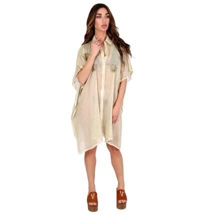 Kaftan - Shirt Dress With... 2