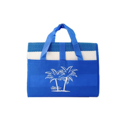 Ψάθα Παραλίας Τσαντάκι Ριγέ