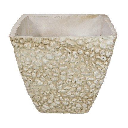 Γλάστρα Γύψινη Λευκή...