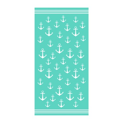 Πετσέτα Βαμβακερή 'Αγκυρες...