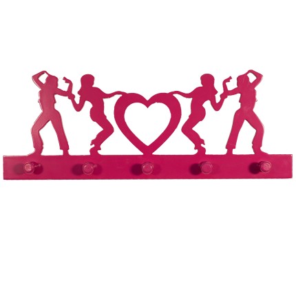 Κρεμάστρα Τοίχου Κόκκινη...