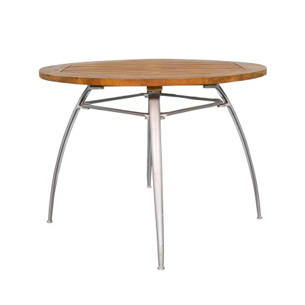 Ξύλινο Τραπέζι Με Μεταλλικά... 2