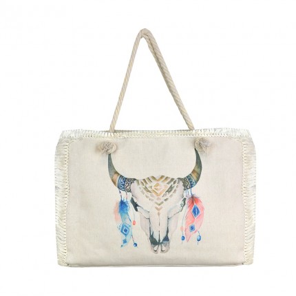 Τσάντα Παραλίας Bull Skull