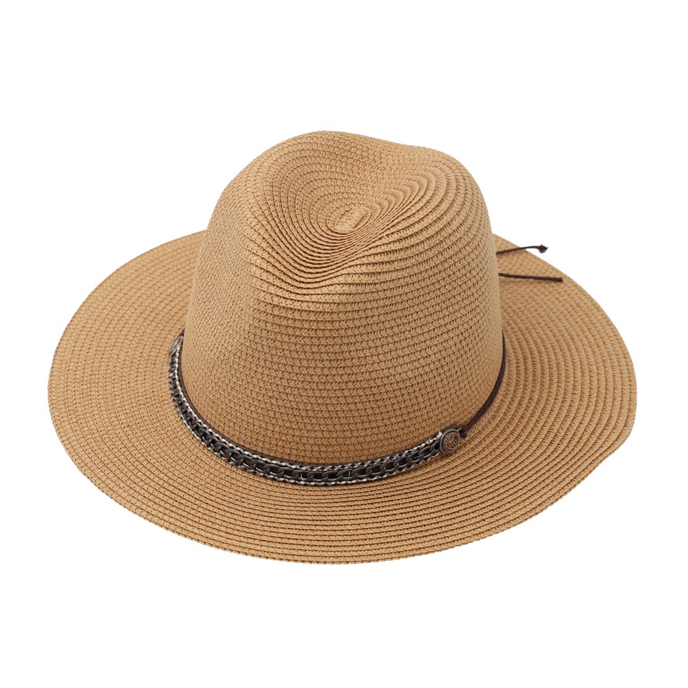 Straw Hat With Modern Cord