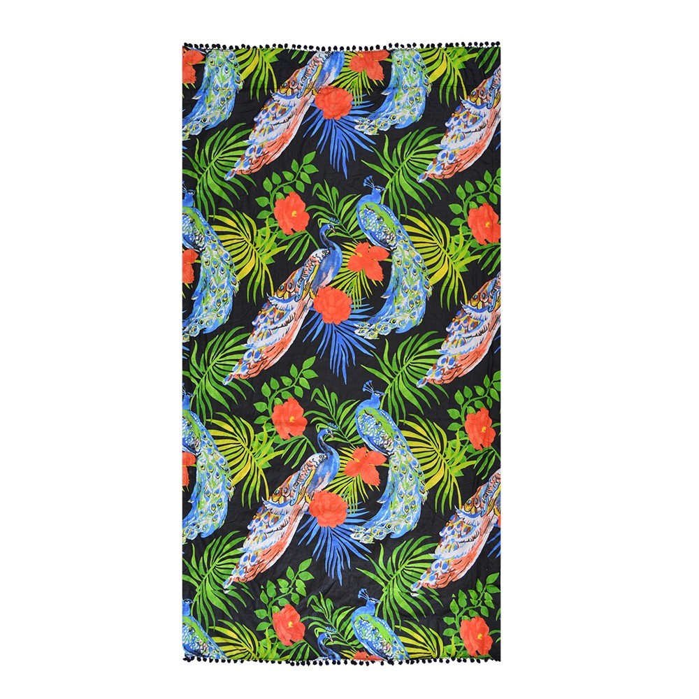 Pareo Towel Peacocks 170x90cm