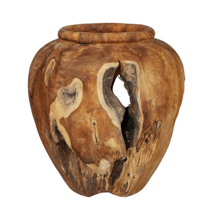 Χειροποίητο Ξύλινο Βάζο...