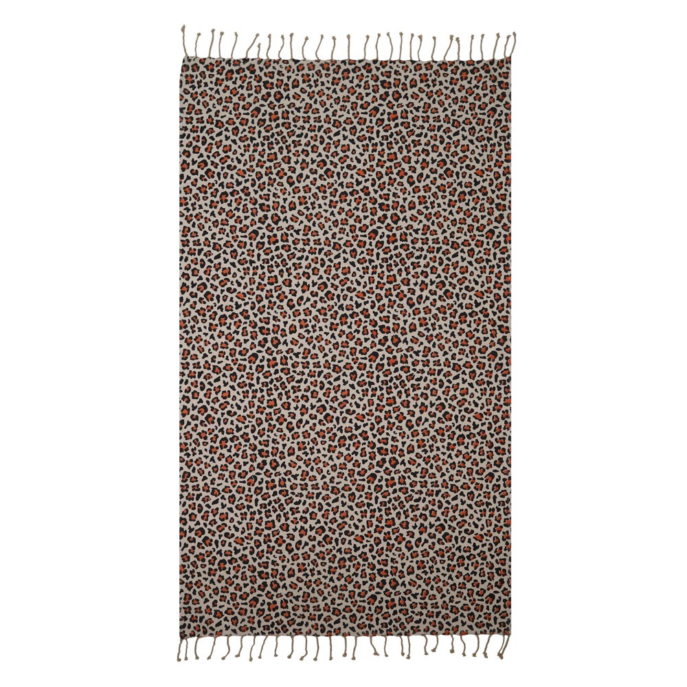 Pestemal Towel Leopard Animal Print...